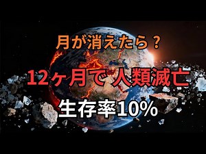 【月が消えたら地球滅亡】人類生存時間わずか1年…科学が証明した最悪のシナリオ【完全シミュレーション】