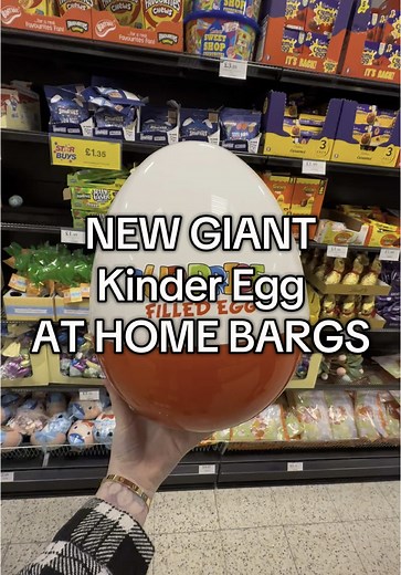 Discover the New Giant Kinder Surprise Egg at Home Bargains