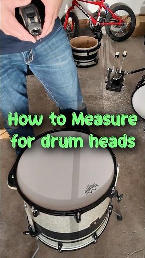 How To Measure For Drum Heads.