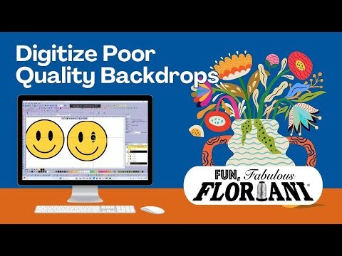 Imperfect Artwork to Excellent Embroidery