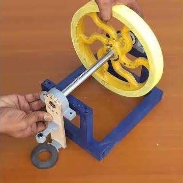 Magnetic Engine ExperimentDIY Magnetic Engine: Amazing Mechanical Working Model