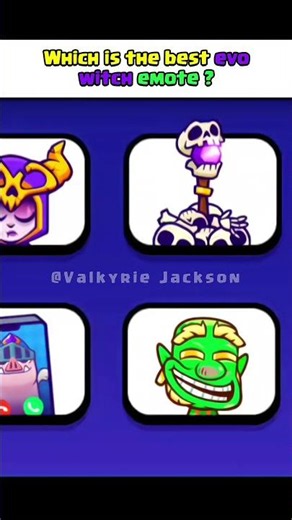 Best evo emote ? 👑 #clashroyale #cr #supercell #clashroyalememes #shorts