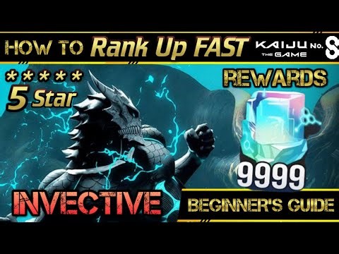 KAIJU NO.8 The Game How to Rank up Fast & Get Dimensional Crystals EASY Full Guide for NEW Players