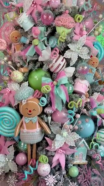 8.2K views · 569 reactions | Candy Land Christmas tree Dulce Navidad 勺冀 by Decor by Yari. | Decor by Yari | Facebook