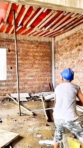 Genius Stripping: Perfect Formwork Setup Makes Post-Cleanup Hardcore Productivity!😫🛠️