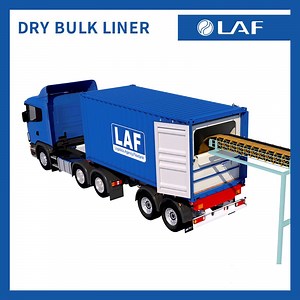 [Hot Item] Food Gread 20FT, 40FT Dry Bulk Container Liner for Loading Pta