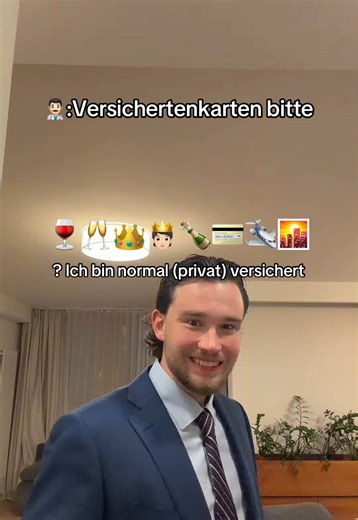 was ist ne versichertenkarte? @tob_yyy king kommentar 👑 #gesindelversichert #privatversichert #anzug #hugoboss #gucci