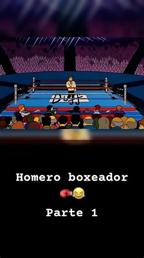 Homer Boxeador 🥊 | Parte 1 | #shorts
