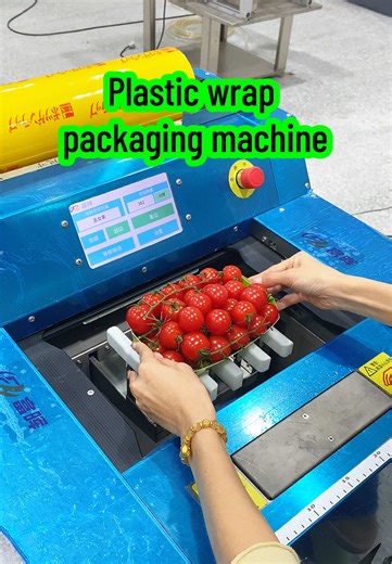 Plastic Wrap Packaging Machine for Vegetables
