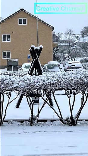 Sweden Turns Into a Winter Wonderland — First Snow 2025!