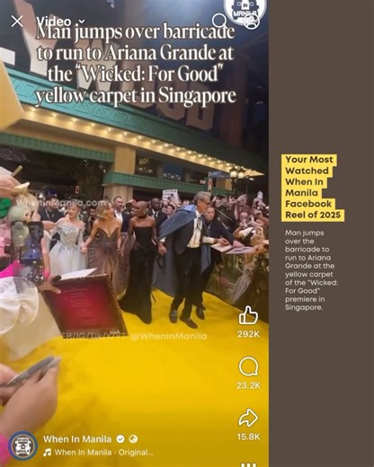 When In Manila on Reels