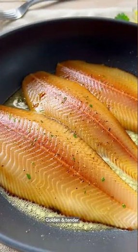 Irresistible One-Pot Garlic Butter Baked Tilapia 🐟🧄 #recipe #food #cooking
