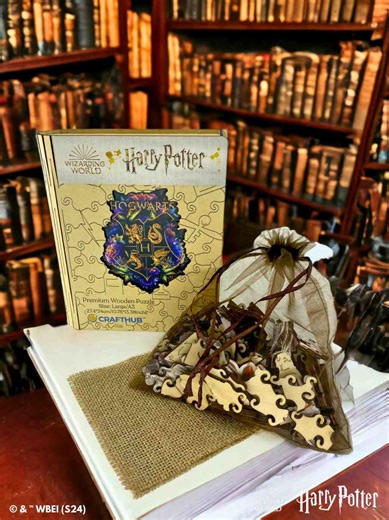 ✨✨ Final Sale! A Whopping 70% OFF All Harry Potter Puzzles. Offer Expires When It's Gone, It's Gone! ✨✨ Discover the Wizarding World like never before with CraftHub's Harry Potter Wooden Jigsaw Puzzles! Piece together iconic scenes, characters, and magical items from the beloved series. 💯 Endorsed by 10,000 5-Star Reviews! 🧙 Experience Your Favorite Magical Moments 🛡 Crafted to Last: Durable, Fade-Resistant, & Eco-Friendly 🔮 Transforms into Captivating Wall Art 🎁 Perfect Gift for all Wizard