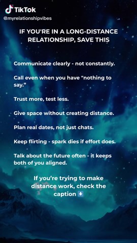 The Secret to LDR Success: Effort Over Proximity ✈️ Being in a Long-Distance Relationship (LDR) is the ultimate test of commitment. It forces you to rely entirely on intentional effort and communication, proving that love is truly about dedication, not proximity. ➡️ Visit my profile right now and grab the guide: