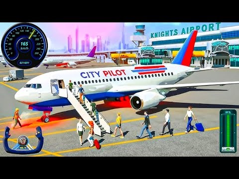 Real Flight Airplane Pilot Simulator – Boeing Aircraft Emergency Landing Gameplay (Android)