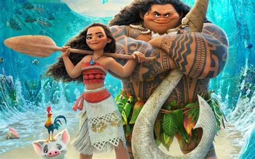 动画音乐电影《海洋奇缘》经典音乐片段（歌曲合集）欣赏 双语言版本（国语、英文）