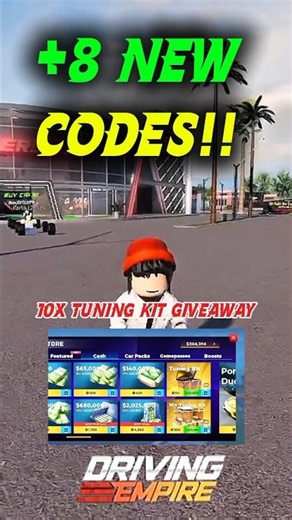 *NEW* ALL WORKING CODES FOR DRIVING EMPIRE IN 2026! ROBLOX DRIVING EMPIRE CODES