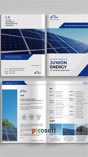 회사 홍보 제품 특정분야 카탈로그 디자인