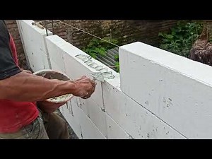 Installing lightweight bricks is easy, fast, and cost-effective.