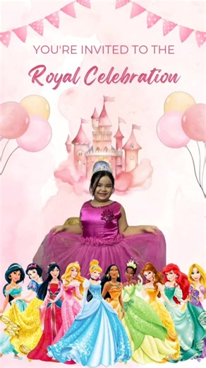 Celebrate Zian's Magical 7th Birthday with Disney Princesses!