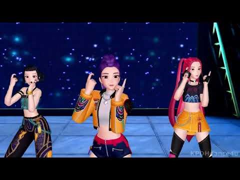 [MMD] Purple Kiss Sweet Juice - Huntrix Rumi, Zoey, Mira dance Kpop Demon Hunters Huntr/x