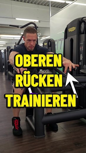 Upper Back Maschine Training: Technik und Tipps