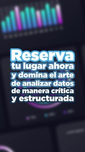 🎯 Domina la Estadística con Python y transforma tus análisis de datos En este curso prenderás a combinar las bases de la estadística con el poder de Python para analizar, interpretar y tomar decisiones basadas en datos. 📅 ¡Inscríbete ahora y transforma tus habilidades en solo semanas! 👉 Más información aquí https://www.growupcr.com/estadistica-esencial-python | Grow Up