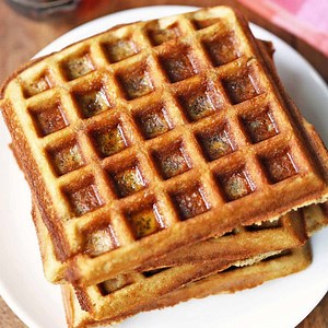 Crispy Almond Flour Keto Waffles - Healthy Recipes Blog