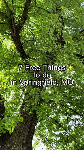 7 Free Things to do in Springfield, Missouri. #springfieldmo #springfieldmissouri #freethingstodo #lovespringfield #417
