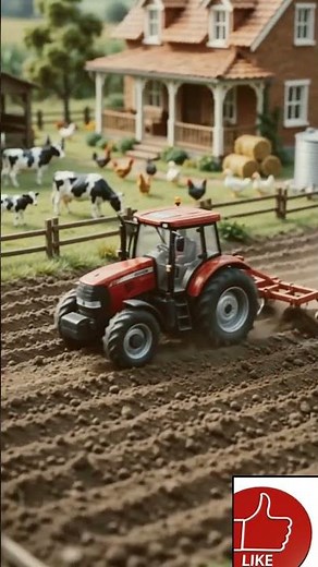 How to Build a Farm house Using Tractor and Cow