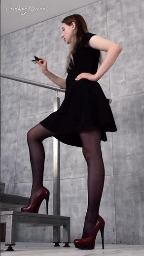Crawdad under the heel of a beauty #crush #heels #crawdad #underheels #nylon