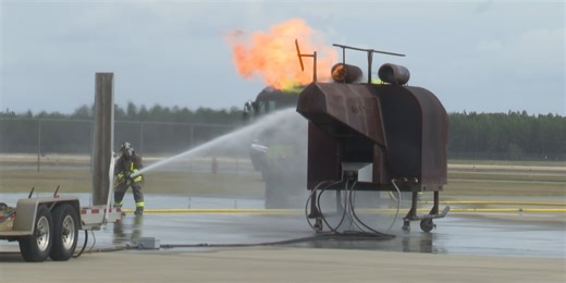 ECP conducts full-scale aviation crash simulation