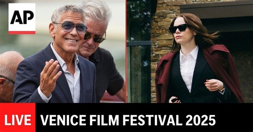 LIVE: Venice Film Festival 2025