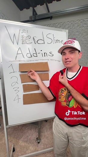 What weird things should I add into next?! 😳🤌 Peachybbies.com restocks Friday at 7pm EST! ✨🎉 #peachyslimes