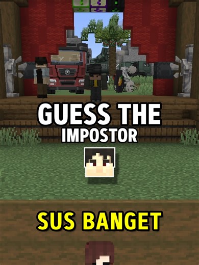 Guess the Impostor Challenge in Minecraft