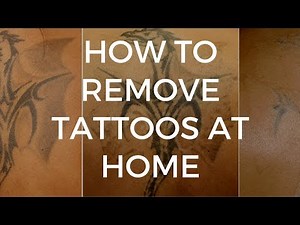 How To Remove Tattoos at Home Using a TCA Peel