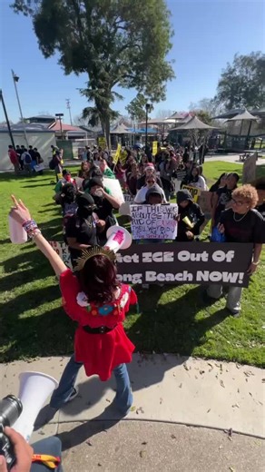 Long Beach Post on Instagram: "Students across Long Beach Unified are walking out of class today to protest ICE. This group just took off from Cabrillo High School. They're planning to converge at City Hall. Before setting off, one organizer rallied the crowd: "Carry pride, not only with Cabrillo, but within yourself, your culture, your heritage, and the person you are today, and the reason why you’re here as a community.” More coverage and photos at the link in bio or LBPost.com UPDATE TO ADDRE