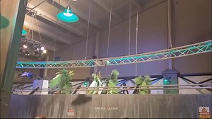 Megachurch puts on super elaborate 'Jurassic Park' themed church service, with realistic dinosaurs, detailed sets, and creative props. Oh, and at the end they lower a cow into the raptor pit, just like the movies. | Pulpit & Pen