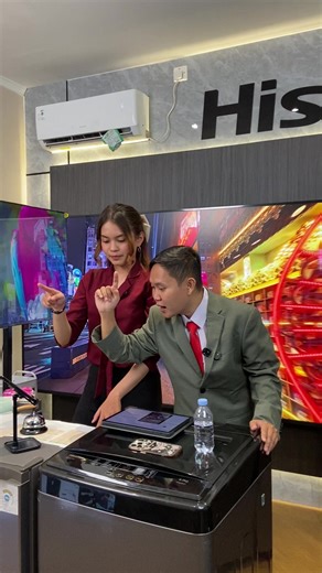 Sesi Live kita sebentar lagi bersama Hisense jangan sampe ketinggalan kejutan hari ini, join livee!!