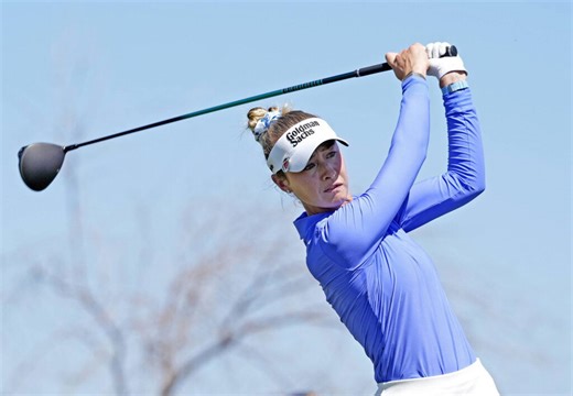 Nelly Korda handles growing pressure without letting the gap shape her approach