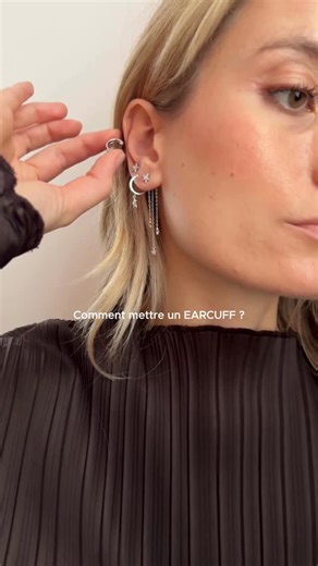 629K views · 90 reactions | Comment porter correctement son faux piercing sans douleur ? 1. Place le bijoux sur la partie la plus fine de ton oreille. 2. Glisse-le délicatement le long de l’oreille externe. 3. Fais-le légèrement pivoter jusqu’à ce qu’il soit parfaitement ajusté. Zéro douleur, 100% allure. | Pohesia Paris | Facebook