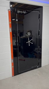 Vault door installed #safe #vaultdoor #gunsafe #safemover #libertysafe #alwaysprotected | Tri State Liberty Safes LLC