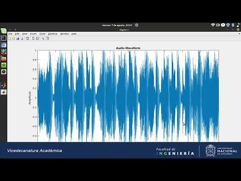 Filtrado de audio en MATLAB utilizando filtros ideales