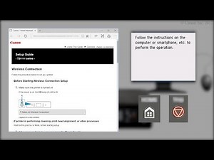 Connecting the printer and a computer - 3/4 (Windows) (TS6100 series)