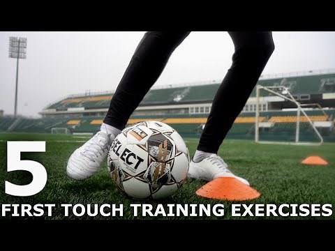 5 Exercises To Improve Your First Touch | Five Individual First Touch Drills For Footballers