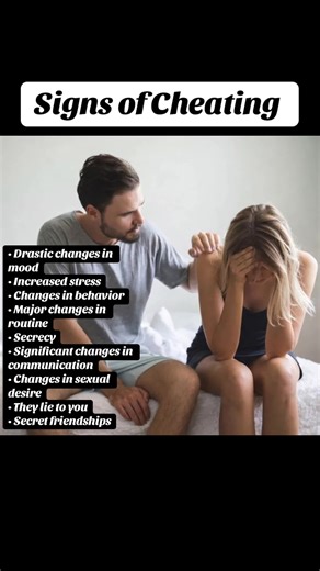 Signs Of Cheating When someone is cheating, the energy shifts before the evidence shows up. Sudden secrecy. Phone glued to their hand. Defensive reactions to simple questions. A drop in intimacy paired with unexplained distance. Stories that don’t quite line up. You start feeling confused, anxious, and second-guessing yourself—not because you’re insecure, but because something is off. Cheating isn’t just physical. It’s emotional withdrawal, divided attention, and choosing deception over respect.