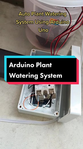DIY Arduino Plant Watering System