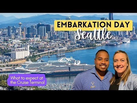 Embarkation Day Seattle | What to expect boarding your Alaska Cruise | Royal Caribbean