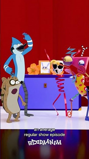 AVERAGE REGULAR SHOW EPISODE ( Fortnite / TADC / FNAF Animation )