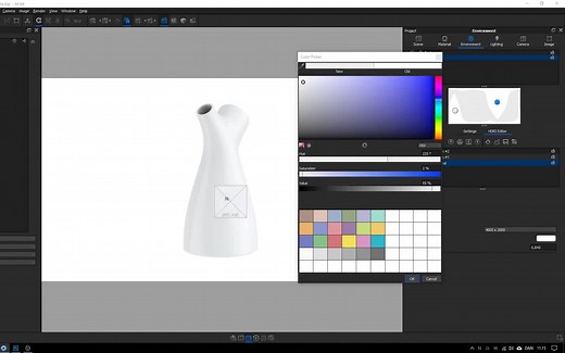 【（Keyshot如何渲染白色产品？看完就懂了）Tips for rendering white products on white backgrounds】